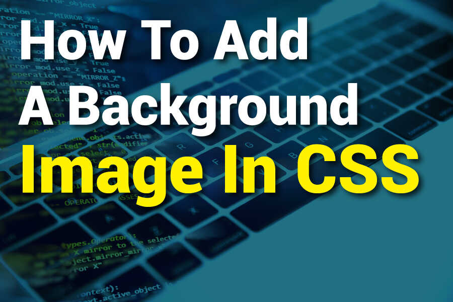 how to add a background image in css